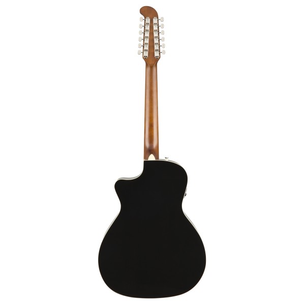 Fender Villager 12-String V3, Jetty Black Back