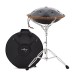 Gear4music Life Handpan 9 Notes D Kurd with Adjustable Stand, Black