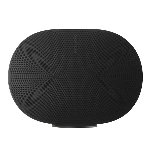 Mountson Wall Mount, Black with Sonos Era 300 Attached Front