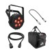 Chauvet Slimpar T6BT ILS LED Par Can & Carry Bag Bundle