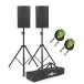 dB Technologies Opera 15 15'' Active PA Speaker Bundle with Stands and Cables