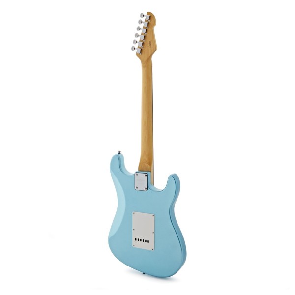 LA Select Left Hand Electric Guitar by Gear4music, Ice Blue Metallic