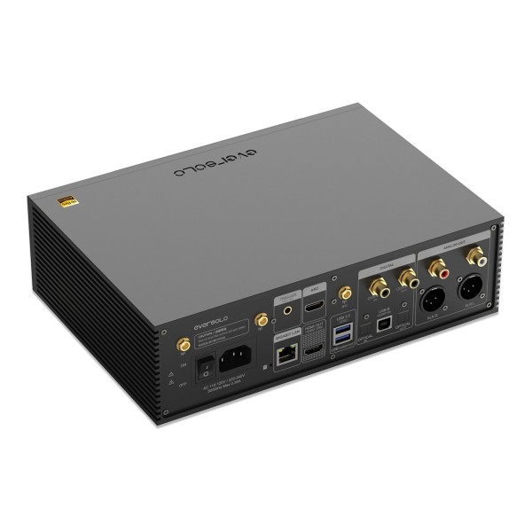 Eversolo DMP-A6 Master Edition Gen 2 Streaming Music Player, Black - rear turn high angle 