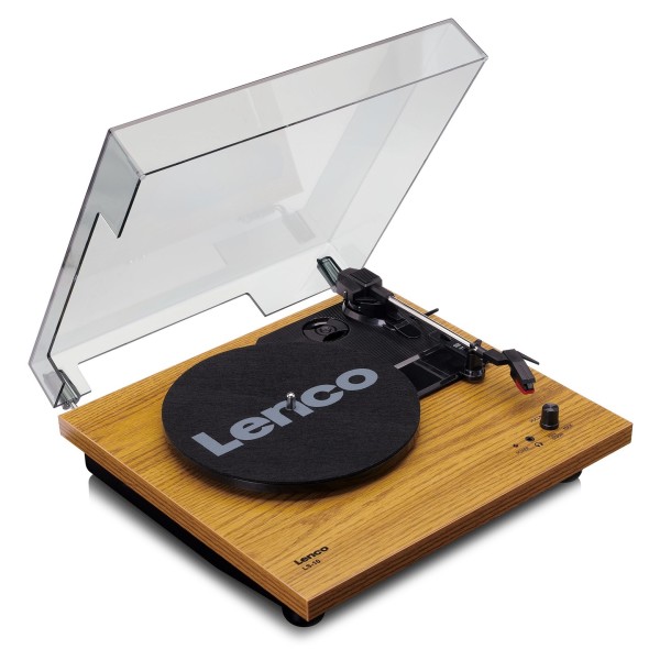 LS-10 Turntable - Angled Open