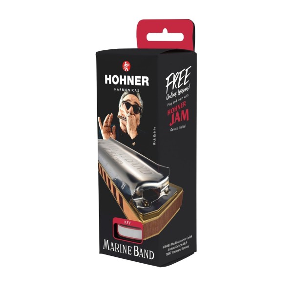 Hohner Marine Band 1896 Classic Harmonica, C