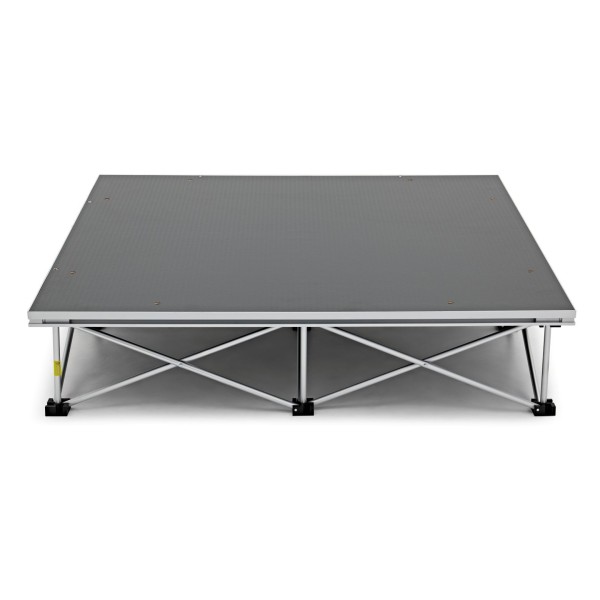 1m x 1m Portable Stage Kit by Gear4music, 20cm