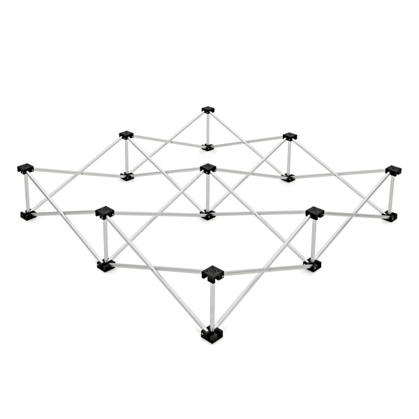 1m x 1m Portable Stage Kit by Gear4music, 20cm