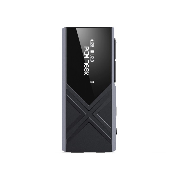 FiiO KA17 DAC and Headphone Amp, Black - Front