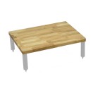 Atacama Apollo Hi-Fi Storm 6 Shelf 185mm Module, Glacier White/Natural Oak