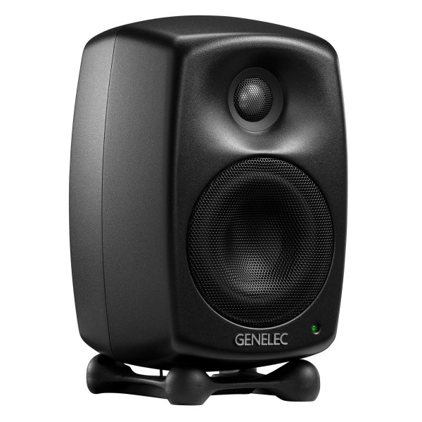 Genelec 8020D, Black - Angled 2