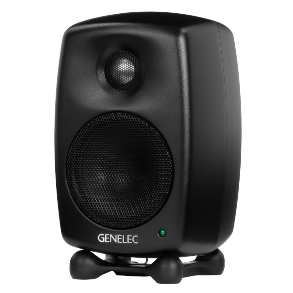 8010A Studio Monitor, Black - Angled