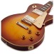 Gibson Custom 1958 Les Paul Standard Reissue VOS, Ice Tea Burst #841990 - body angle 