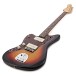 Fender FSR Made in Japan Traditional II '60s Jazzmaster Left Handed RW, 3-Tone Sunburst - body and neck angle 