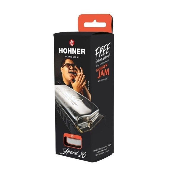 Hohner Progressive Special 20 Harmonica, Bb