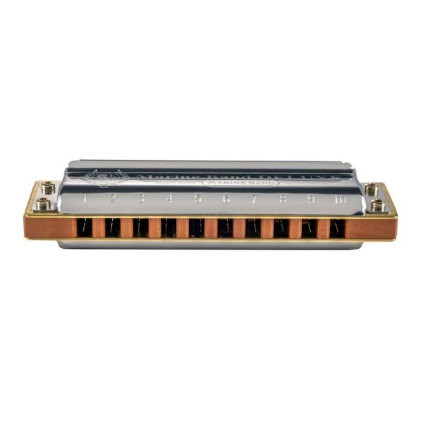 Hohner Marine Band Deluxe Harmonica - side