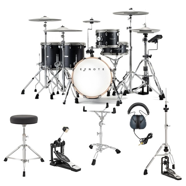 Ef-Note 5X Electronic Drum Kit Bundle