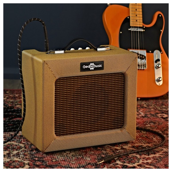 15W Tweed Guitar Amplifier by Gear4music