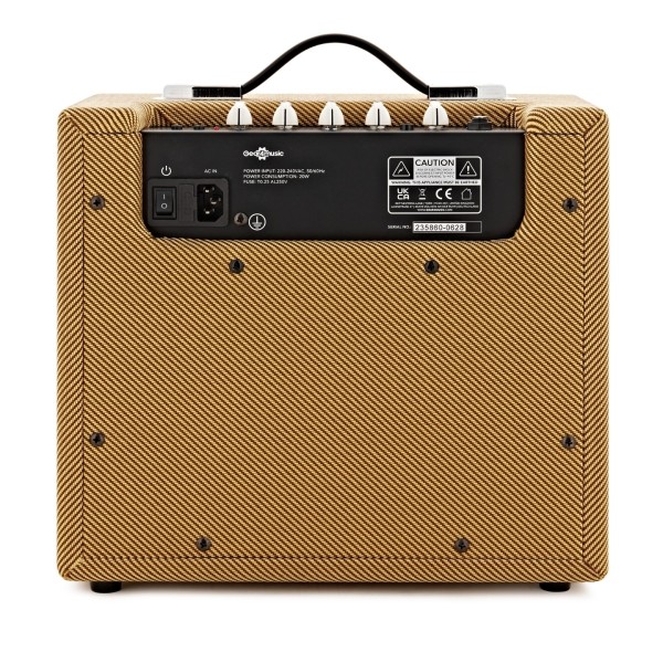 15W Tweed Guitar Amplifier by Gear4music