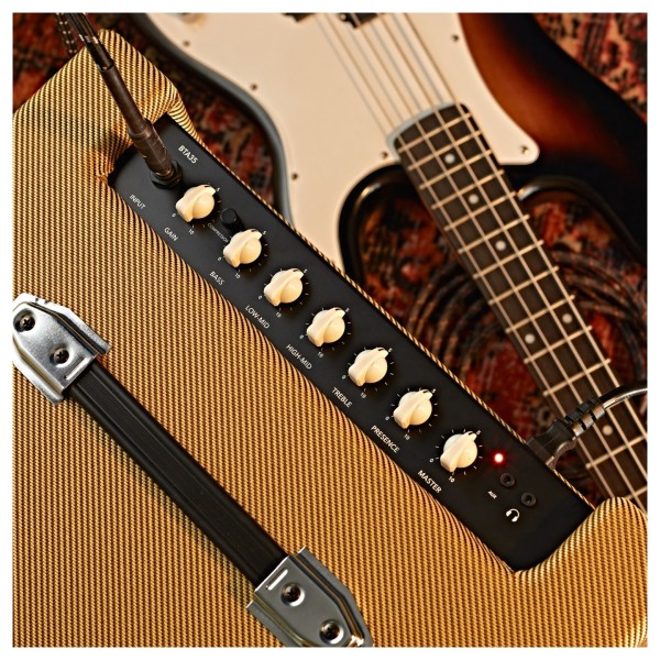 35W Tweed Bass Combo Amplifier by Gear4music at Gear4music