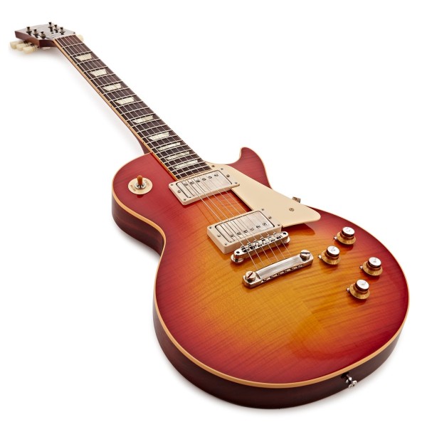 Gibson Custom 1960 Les Paul Standard Reissue VOS, Washed Cherry Sunburst #04707 - body and neck 