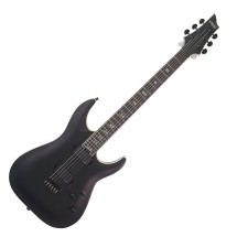 Schecter C-1 SLS Evil Twin, Satin Black - Ex Demo