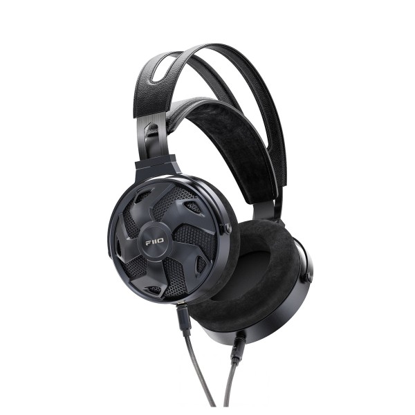 FiiO FT3 32Ω Edition Dynamic High-Res Over-Ear Headphones - under with long cables 