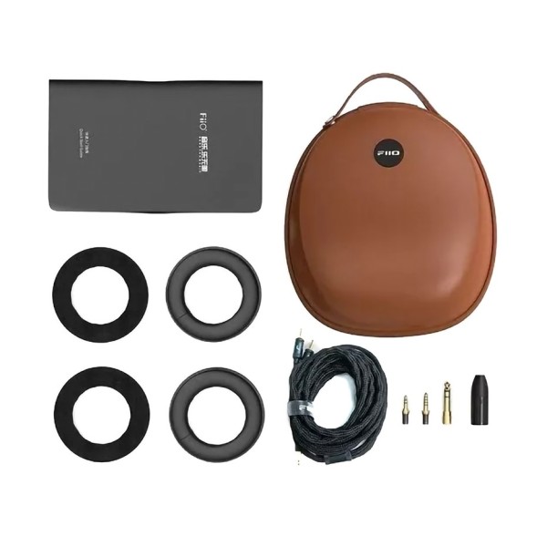 FiiO FT3 32Ω Edition Dynamic High-Res Over-Ear Headphones - box content 