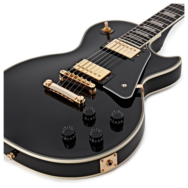 ギター epiphone Les Paul custom ebony Epiphone Les Paul Custom Eb Ebony Gitara Elektryczna - Ceny