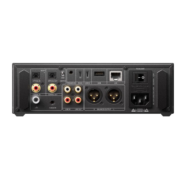 FiiO K17 Desktop DAC and Headphone Amplifier, Black - rear 