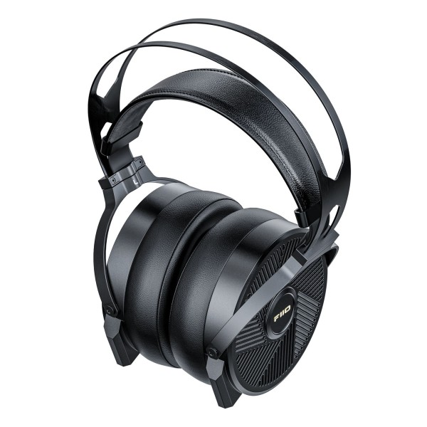 FiiO FT5 Open-Back Planar Magnetic Headphones, Black - Top down