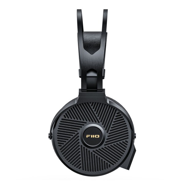 FiiO FT5 Open-Back Planar Magnetic Headphones, Black - Side view