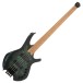 Cort Space 4 Headless Bass, Star Dust Green - front