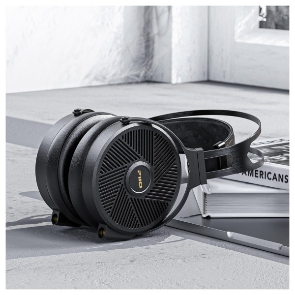 FiiO FT5 Open-Back Planar Magnetic Headphones, Black - Lifestyle Image