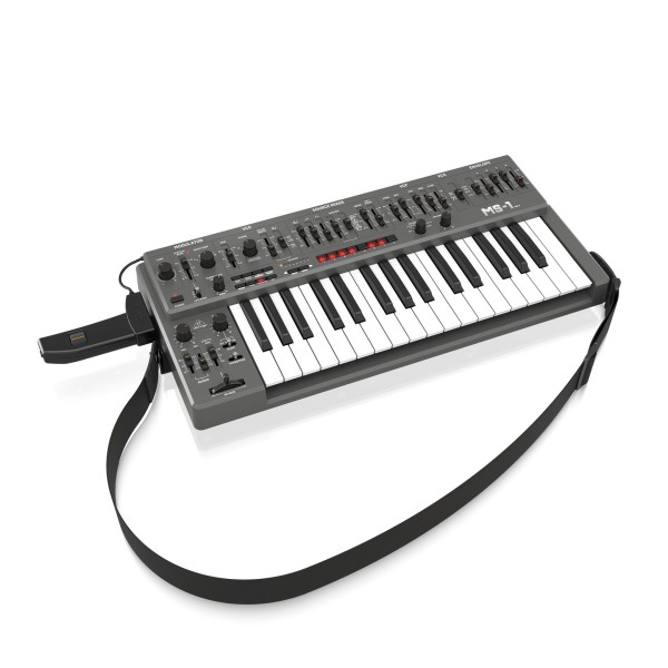Behringer MS-1 MKII Analog Synthesizer, Grey at Gear4music