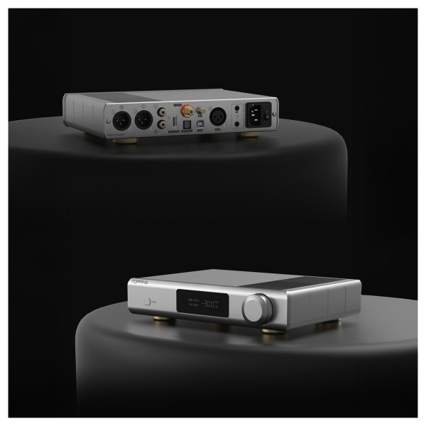Topping D Series D90 III Discrete Desktop DAC, Black - ls 3 