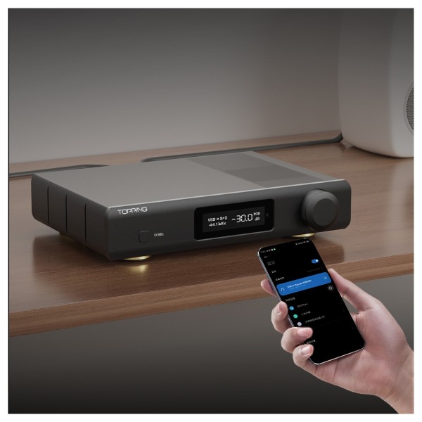 Topping D Series D90 III Discrete Desktop DAC, Black - ls 4 