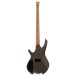 Cort Space 4 Headless Bass, Star Dust Black - back 