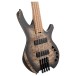 Cort Space 4 Headless Bass, Star Dust Black - body 