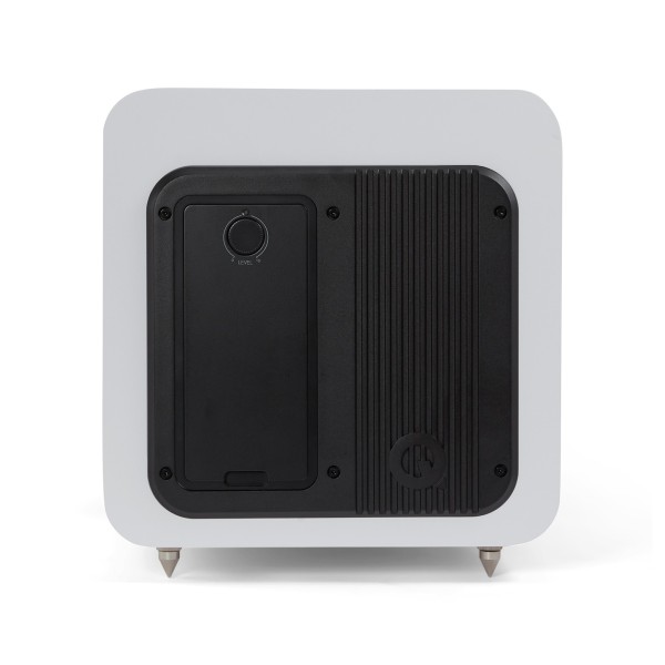 Q Acoustics Q SUB80 Subwoofer, Satin White - rear 