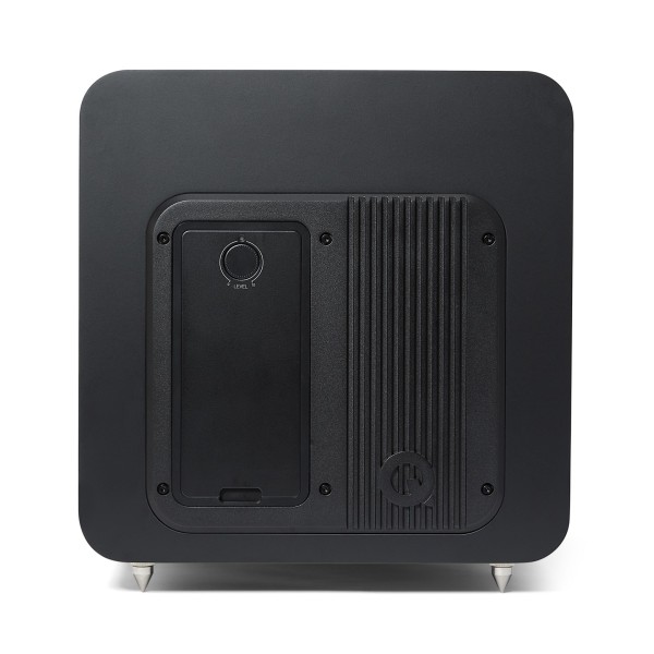 Q Acoustics Q SUB100 Subwoofer, Satin Black - rear sq 