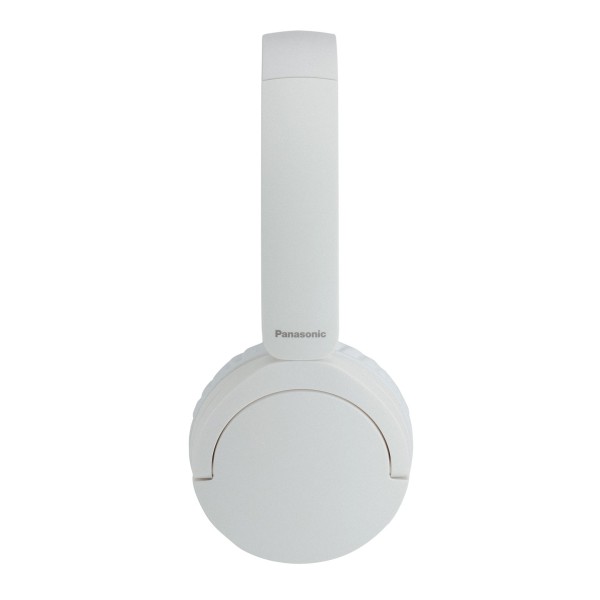 Panasonic RB-HF630B Wireless Stereo Headphones, White - Side view