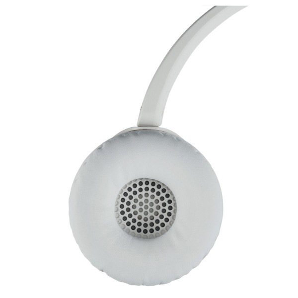 Panasonic RB-HF630B Wireless Stereo Headphones, White - Rotated, ear-cushions