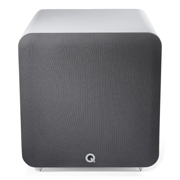 Q Acoustics Q SUB120 Subwoofer, Satin White - top angle