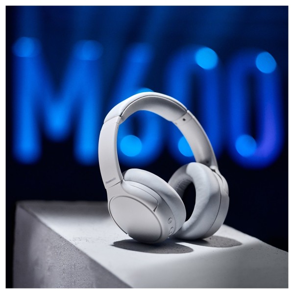 Panasonic RB-M600BE Wireless Stereo Headphones with Hybrid ANC, Beige - Displayed