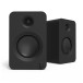 Kanto REN Powered Speakers mit HDMI ARC, USB-C, und Bluetooth - Matte Black, Paar