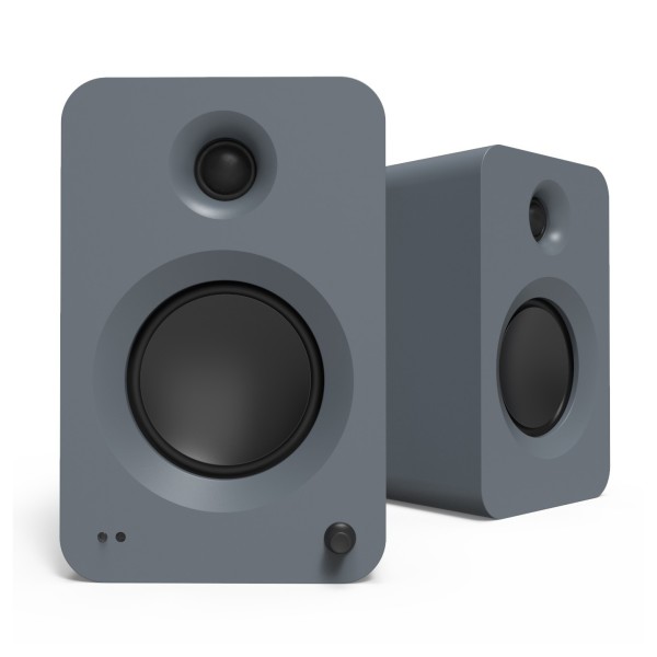 Kanto REN Powered Speakers with HDMI ARC, USB-C, and Bluetooth - Matte Grey, Pair - Main