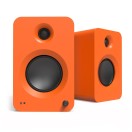 Kanto REN Powered Speakers with HDMI ARC, USB-C, and Bluetooth (Pair), Matte Orange