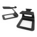 Kanto Elevated Desktop Speaker Stands (S2 Small) - Black - Angled