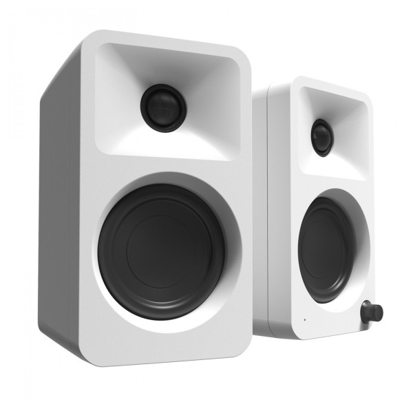 Kanto Ora Bookshelf Speakers - Angled 2