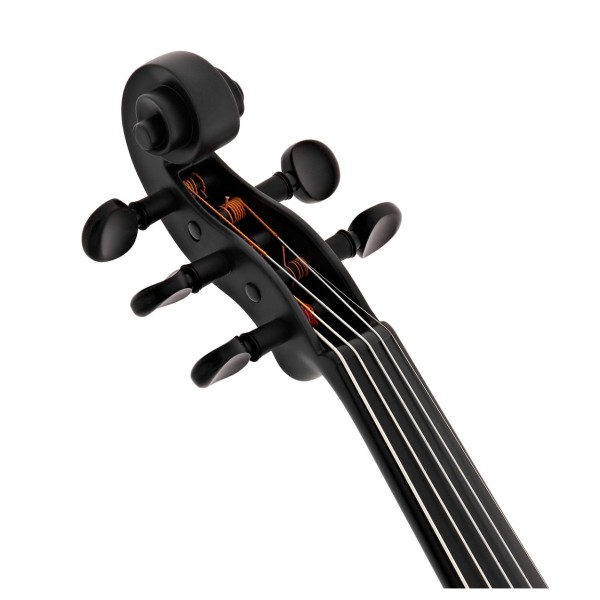 Glasser AEX Acoustic Electric 5 String Violin, Blue at Gear4music